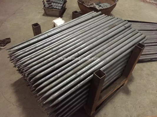 HSP- Hay Spear With Pin And Sleeve For Skid Steer Loader; Bale Spear Tine For Front End Loader supplier