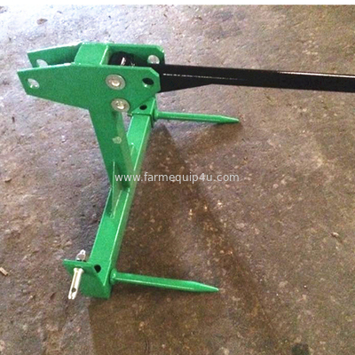 BS-1 Tractor 3 Point Bale Spear With Cat.1; Hay Spear For Bale Moving supplier