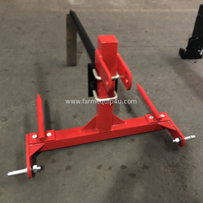 BS500/BS1000 -3 Point Bale Spear Cat.1 , Farm Implements Hay Spear For Tractors; 3pt Implements For Bale Moving supplier