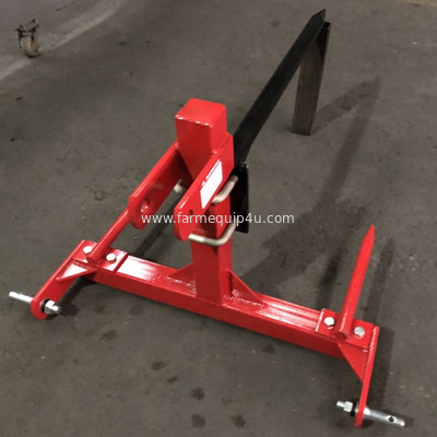 BS500/BS1000 -3 Point Bale Spear Cat.1 , Farm Implements Hay Spear For Tractors; 3pt Implements For Bale Moving supplier