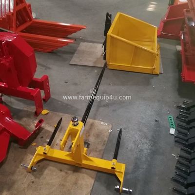 BSH -3 Point Bale Spear Cat.1 With Hitch Move; Heavy Duty Spears For Farm Hay Moving supplier