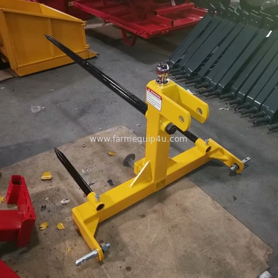 BSH -3 Point Bale Spear Cat.1 With Hitch Move; Heavy Duty Spears For Farm Hay Moving supplier