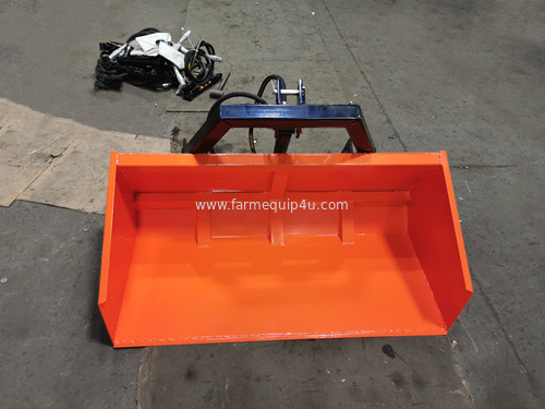 TB1H- Tractor Tipping Transport Box With Single Hydraulic Cylinder; Farm Implements 3pt Trip Scoop With Hydraulic Tipper supplier