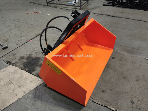 TB1H- Tractor Tipping Transport Box With Single Hydraulic Cylinder; Farm Implements 3pt Trip Scoop With Hydraulic Tipper supplier