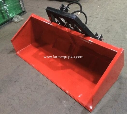 TB2H-Tractor 3pt. Tipping Transport Box with double hydraulic cylinder; farm tipper transport box trip scoop supplier