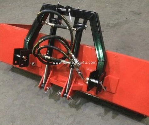 TB2H-Tractor 3pt. Tipping Transport Box with double hydraulic cylinder; farm tipper transport box trip scoop supplier