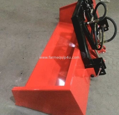 TB2H-Tractor 3pt. Tipping Transport Box with double hydraulic cylinder; farm tipper transport box trip scoop supplier