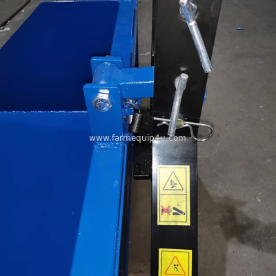 TSCP - Tractor 3 Point Tipping Trip Scoop; Farm Transport Box For Compact Tractor ;Dirt Scoop supplier