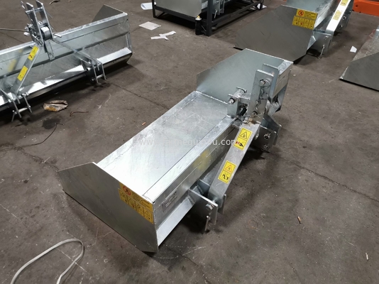 TSCPG - Hot Dip Galvanized 3 Point Tipping Trip Scoop; Farm Transport Box For Compact Tractor ;Tractor Dirt Scoop supplier