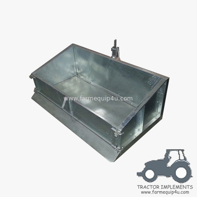 TTBG - Hot Dip Galvanized 3point Hitch Tipping Transport Box,Link Box For Farm Transport And Moving Tow Behind Tractors supplier