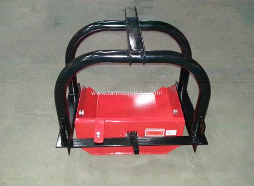 DSCP24/30 - Farm Equipment Tractor 3pt Dirt Scoop 24"And 30" Wth Manual Tipper, Tractor 3 Point Implements Trip Scoop supplier