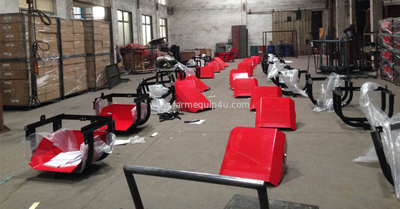 DSCP24/30 - Farm Equipment Tractor 3pt Dirt Scoop 24"And 30" Wth Manual Tipper, Tractor 3 Point Implements Trip Scoop supplier