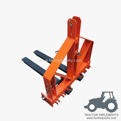 PF700  - Tractor Implements 3point Hitch Pallet Forks 700kgs; Tractor Fork Pallet For Farm Moving goods supplier