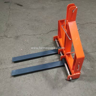 PF700  - Tractor Implements 3point Hitch Pallet Forks 700kgs; Tractor Fork Pallet For Farm Moving goods supplier