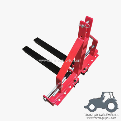 PF300  - 300kgs Loading Tractor 3 Point Pallet Forks ; Tractor Fork Pallet For Farm Moving Goods supplier