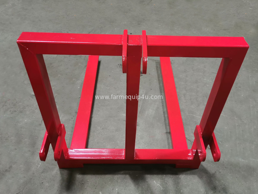 PM2000 - Tractor Implements 3 Point Pallet Mover ; Farm Bale Mover 2000lbs loading supplier