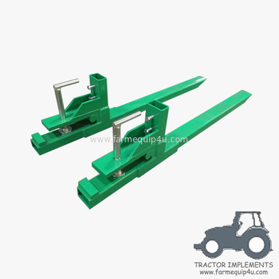 CPF - Clamp On Bucket Pallet Forks For Skid Steer And Tractors; Farm implements fork pallet clamp on bucket supplier