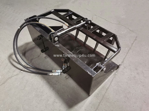 GBK1200 - Grapple Bucket for skid steers ;Euro Hitch Type Bucket With Claw supplier