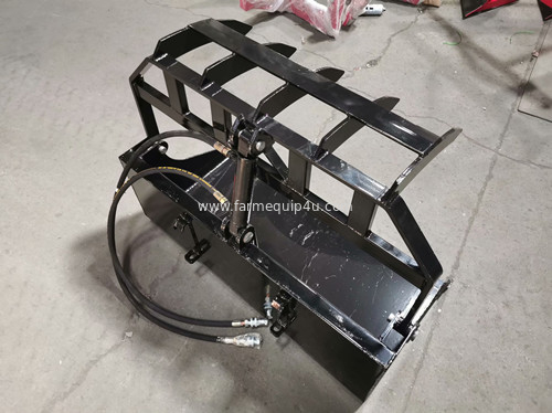GBK1200 - Grapple Bucket for skid steers ;Euro Hitch Type Bucket With Claw supplier