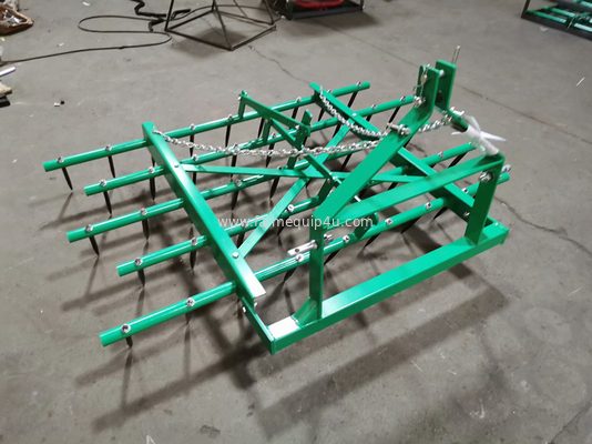 STH -  Farm Implements Tractor Three Point Spike Tooth Harrow; Farm Landscape Scarifier Rake supplier