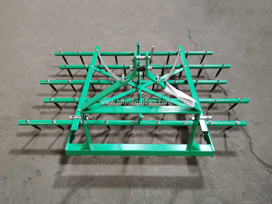 STH -  Farm Implements Tractor Three Point Spike Tooth Harrow; Farm Landscape Scarifier Rake supplier