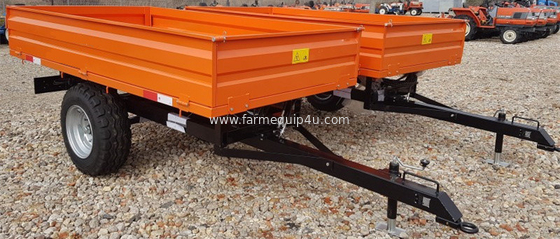 3T2W 2wheel Dump Trailer 3000kgs; Farm Transport Tipping Trailer; Hydraulic Dump Trailer supplier