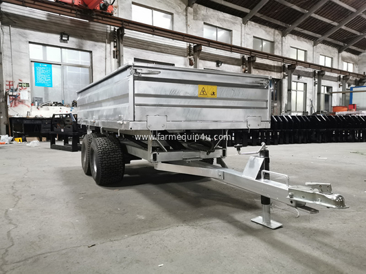 Farm Tractor Trailer With Hot Dip Galvanized; Agriculture Transport Tipping Trailer supplier