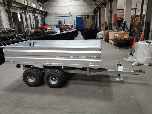 Farm Tractor Trailer With Hot Dip Galvanized; Agriculture Transport Tipping Trailer supplier