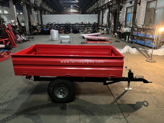 1.5T2W - Off Road Hydraulic Dump Trailer 1.0ton; Single Axle Farm Tipping Trailer;Tractor Hydraulic Dump Trailer supplier